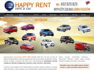 Wypożyczalnia samochodów HAPPY RENT