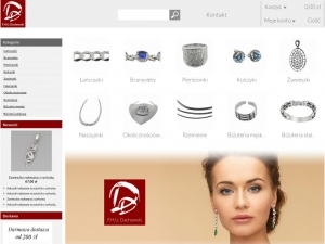 Piękna i oryginalna biżuteria srebrna online